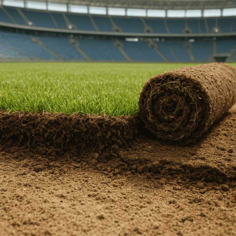 Jak powstaje murawa stadionowa
