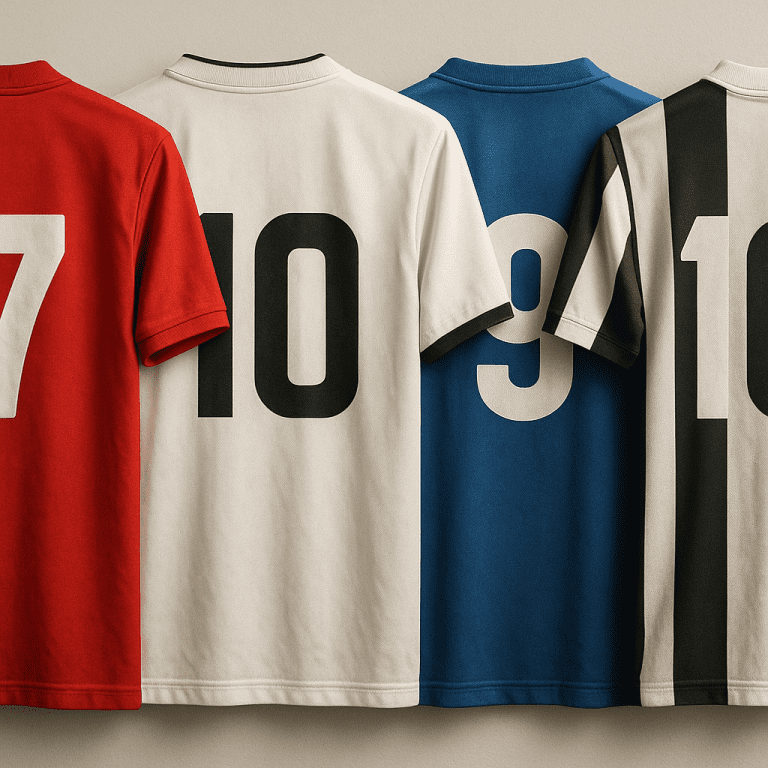 Najbardziej ikoniczne numery na koszulkach