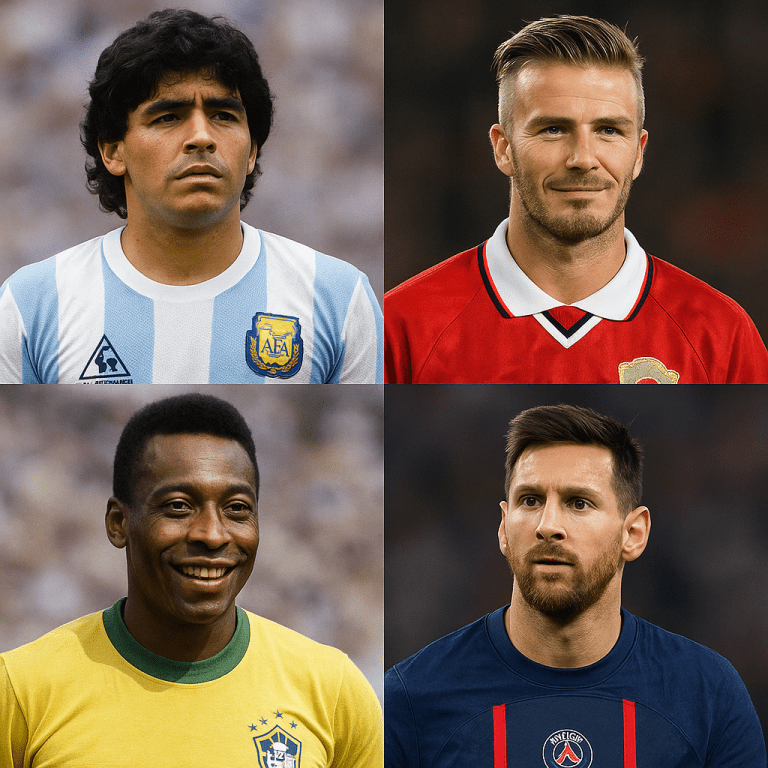 Piłkarze, którzy stali się ikonami popkultury