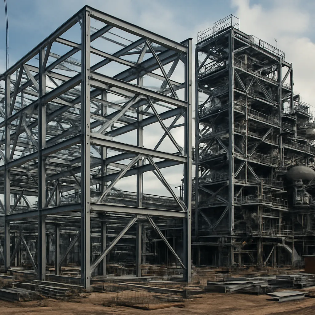 Budownictwo stalowe w przemyśle ciężkim