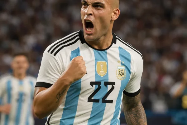 Lautaro Martinez - piłka nożna - Argentyna