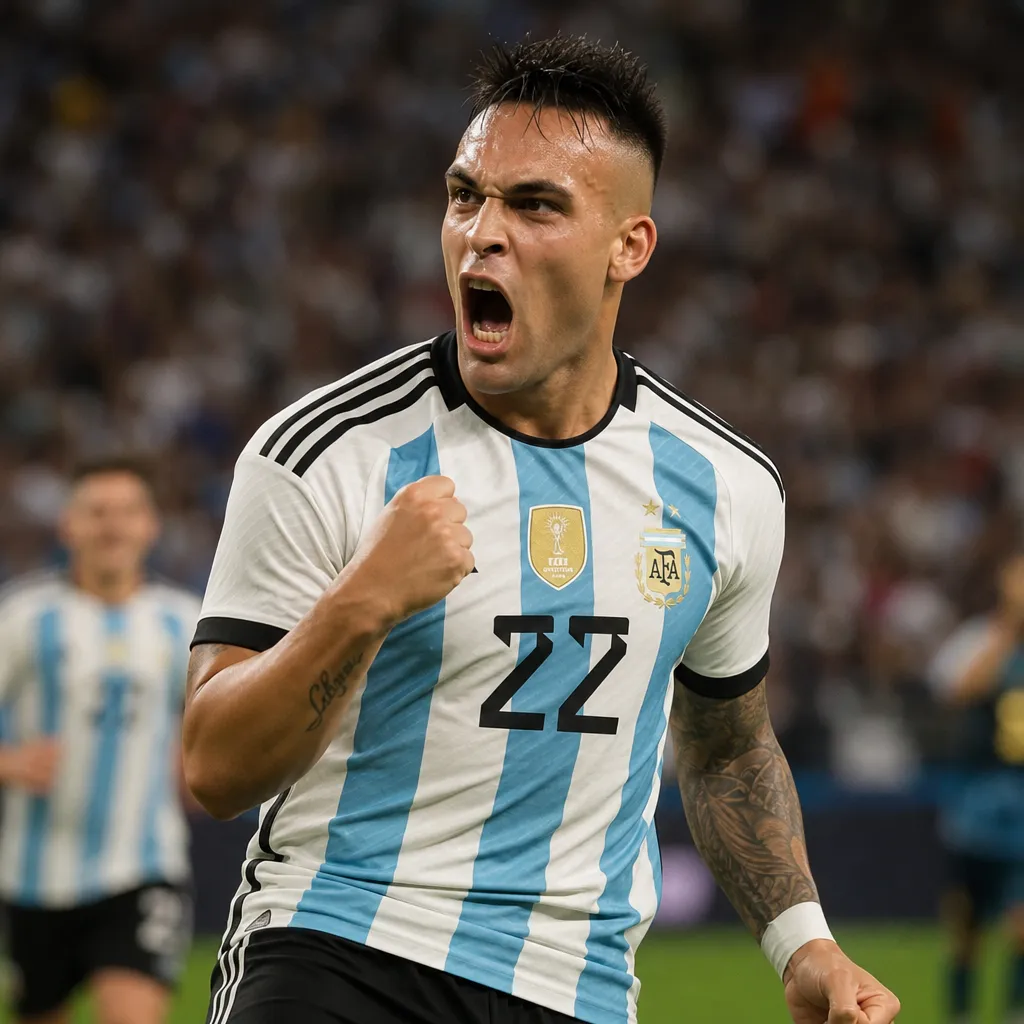 Lautaro Martinez - piłka nożna - Argentyna