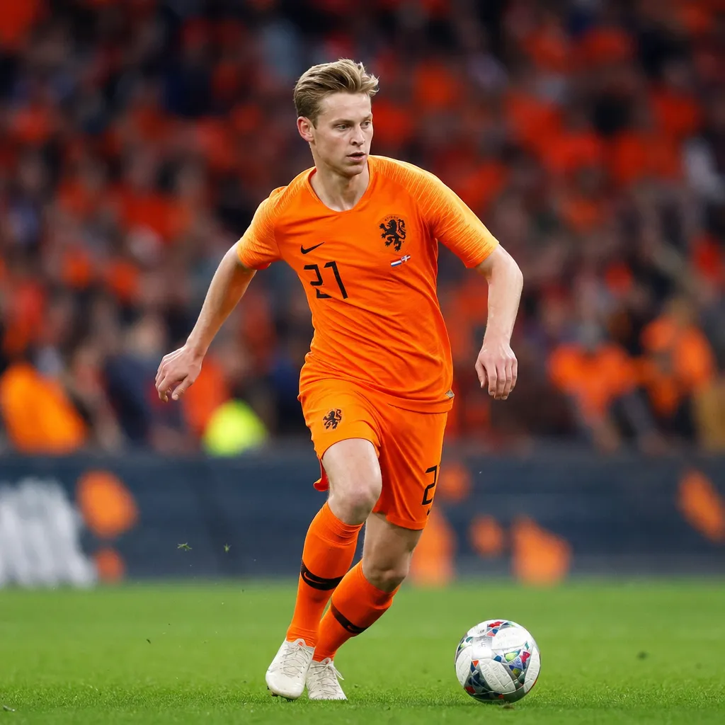 Frenkie de Jong - piłka nożna - Holandia