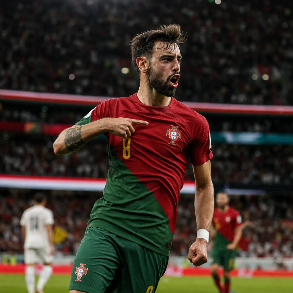 Bruno Fernandes - piłka nożna - Portugalia