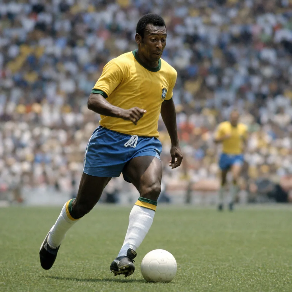 Pele - piłka nożna - Brazylia