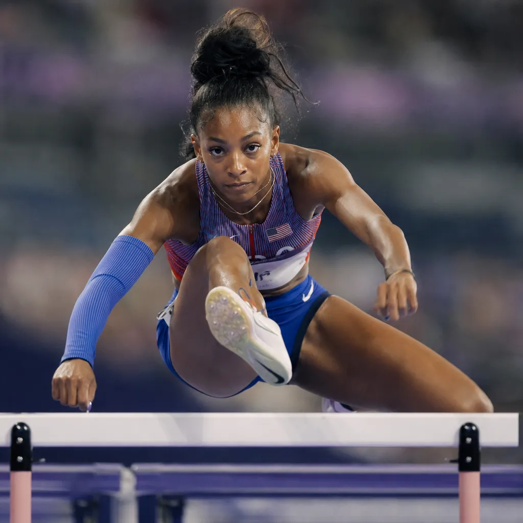 Masai Russell - lekkoatletyka - USA