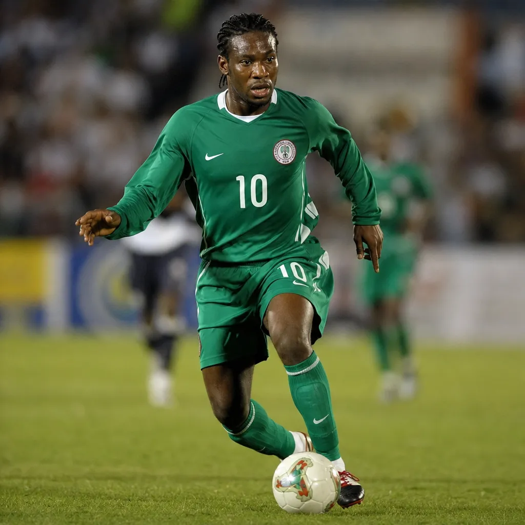 Jay-Jay Okocha - piłka nożna - Nigeria