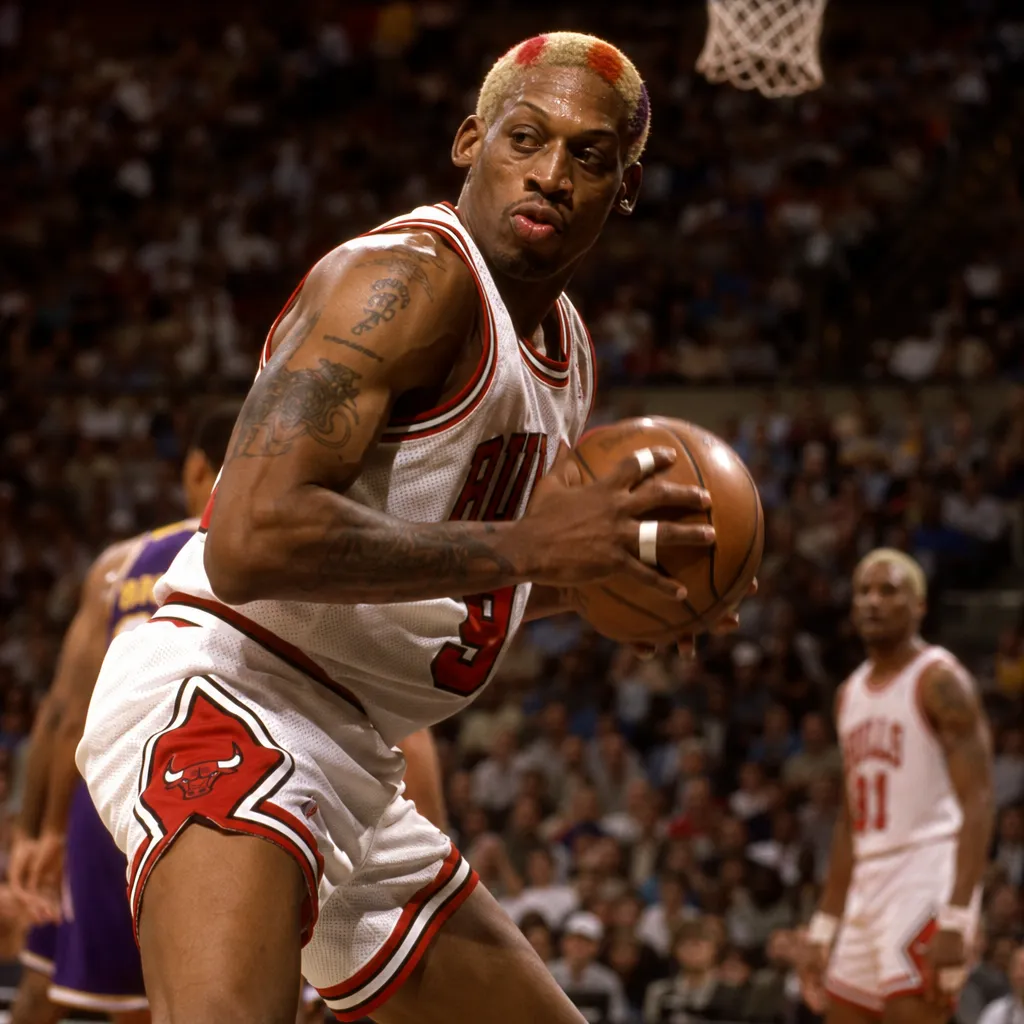 Dennis Rodman - koszykówka - USA